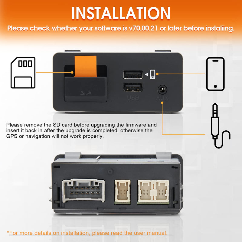 TK78-66-9U0C Carplay Adapter Auto Retrofit Kit | USB, Compatible with Mazda 2 3 6 CX3 CX5 CX9 MX5 2014-2021