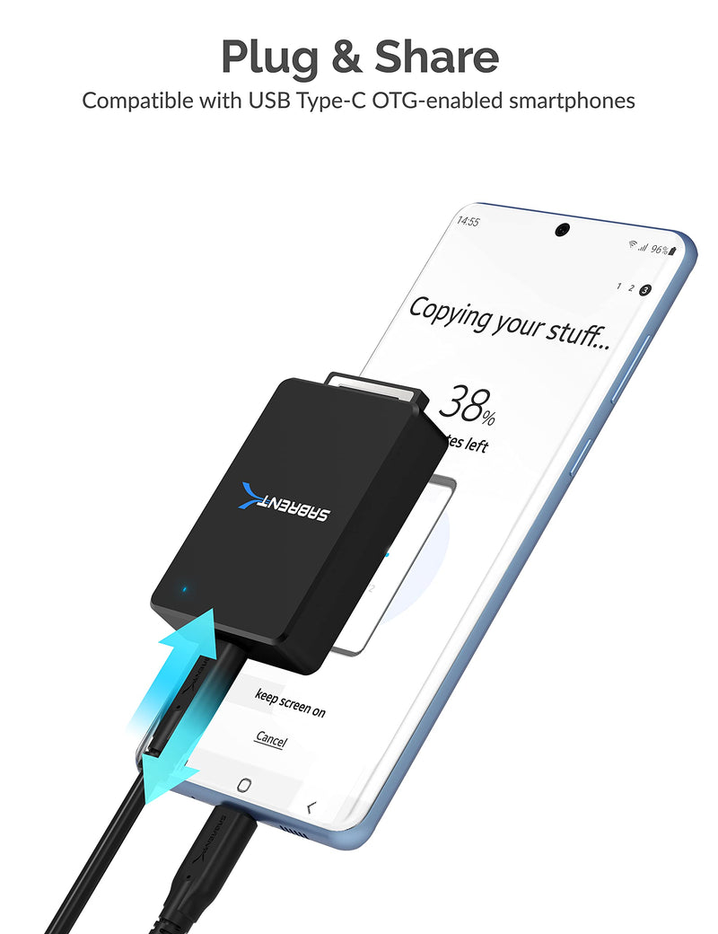 SABRENT CFexpress Type B Card Reader with USB 3.2 10Gbps (CR-CFER) CFexpress Type-B