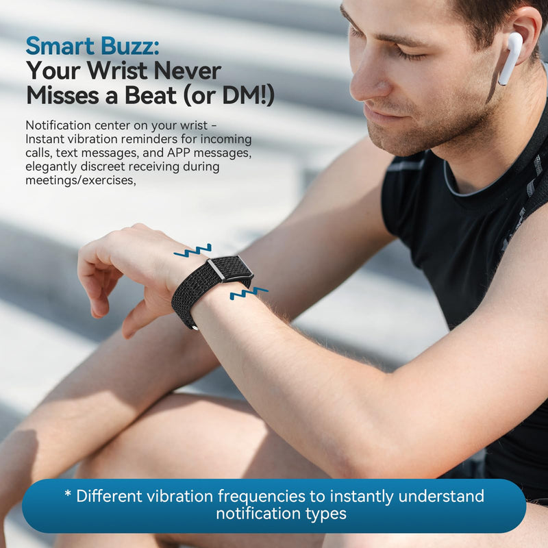 EnergyPort Fitness Tracker & Smart Watch with 60-Day Battery & 2 Bands | 170+ Sport Modes, Blood Oxygen & Heart Rate, Sleep Tracking, Lifetime App, Activity Monitor Gray