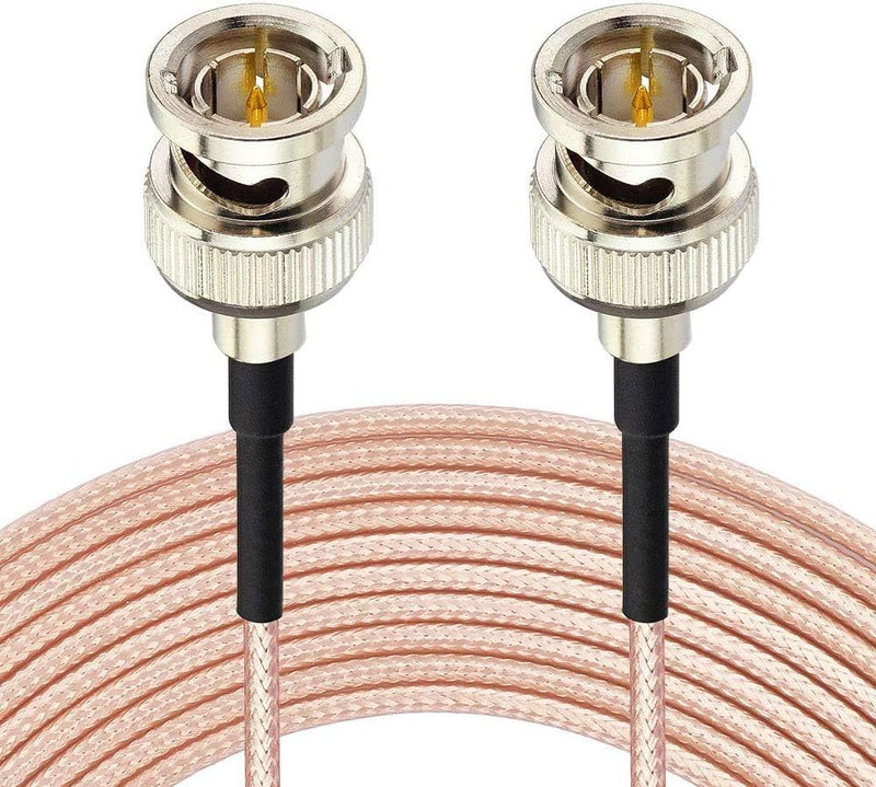 Superbat 3G HD SDI Cable BNC Cable 3ft 100cm 75 ohm for Cameras BMCC Video Equipment Supports HD-SDI 3G-SDI 4K 8K SDI Video Cable (Straight,2Pcs)