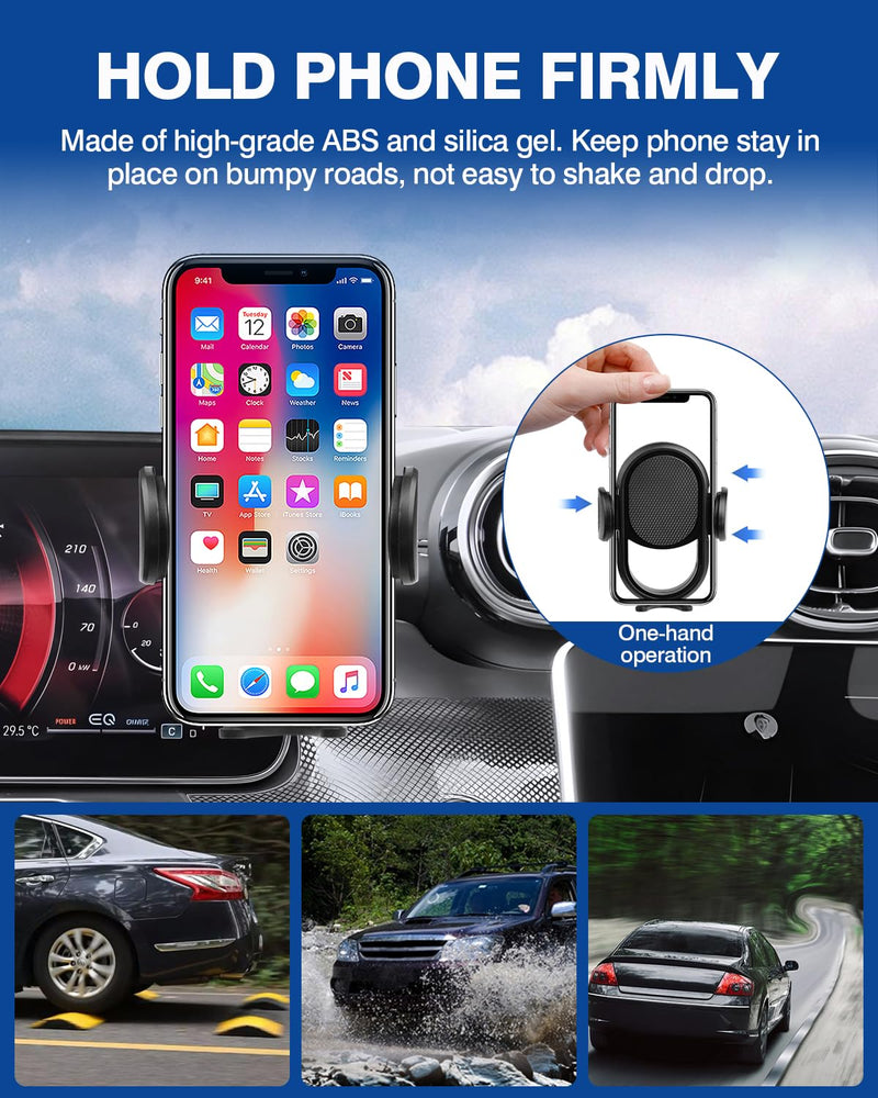 Autorder Car Phone Holder for 2022-2026 Mercedes Benz C-Class/2023-2026 GLC Accessories Phone Mount Screen Cell Phone Automobile Cradles Hands-Free 360 Degree Rotation 22-26 GLC/C-Class