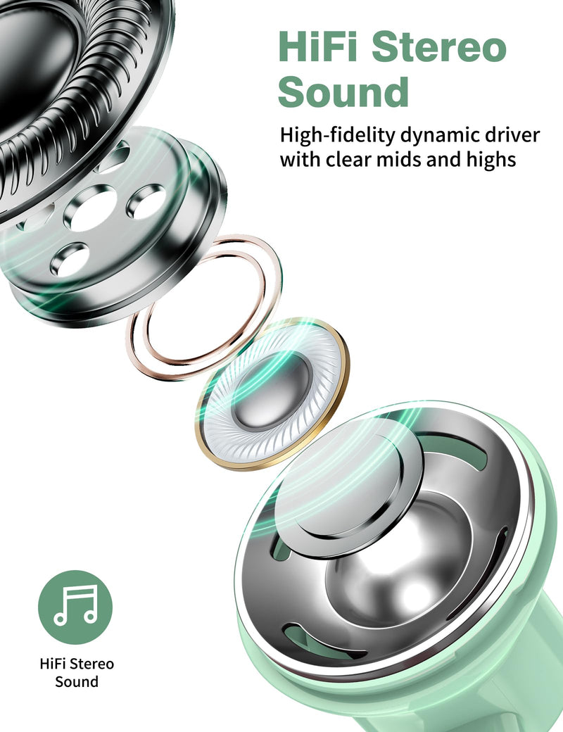 USB C Headphones for Apple iPhone 15 Plus Pro Max iPad,Type C Earphone Microphone Magnetic Wired Earbud for Android Samsung Galaxy S24 S23 S22 S21 FE S20 Note 20 Google Pixel 8 7 8A 7A 6A OnePlus Mint
