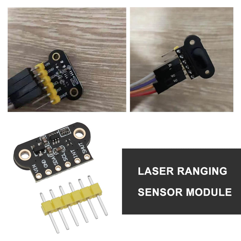 Create idea 1 Set Time of Flight TOF200C (2M) Laser Distance Sensor Module Compatible with ArduinoDEMO, Compatible with STM32 Demo (40mA 25°)