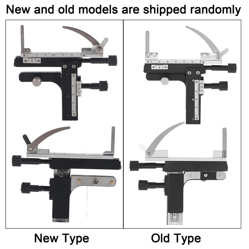 Movable Table Microscope, Professional Attachable Mechanical X-Y Movable Table Caliper for Microscopes