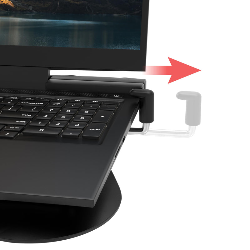 Add-On Laptop Cooling Fan Pad – CTA Add-On Digital USB-Powered Cooling Pad Fan with VESA-Compatible Laptop Holder for Laptops 7" to 15" - Black - (ADD-LTPCF)