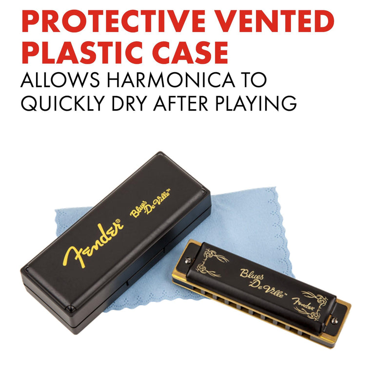 [AUSTRALIA] - Fender Blues Deville Harmonica, Guitar Accessories, Key of C 