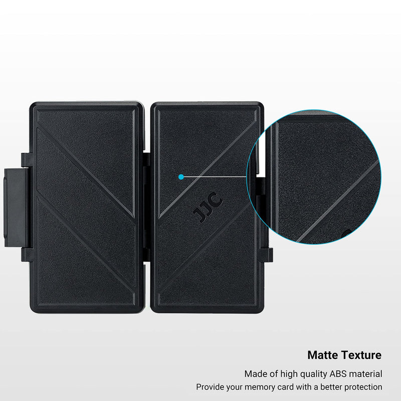XQD Card Holder, Water-Resistant Shockproof, XQD Card Case for Nikon Z6 Z7 D4 D850 D5 D500 D4S Panasonic Lumix DC-S1R DC-S1