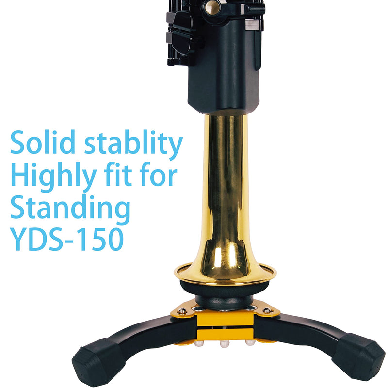 [AUSTRALIA] - GEEK Portable Soprano Saxophone Stand Foldable Soprano Sax Stand Solid Steel Stable Tripod Stand for Soprano Saxophone YAMAHA YDS-150 
