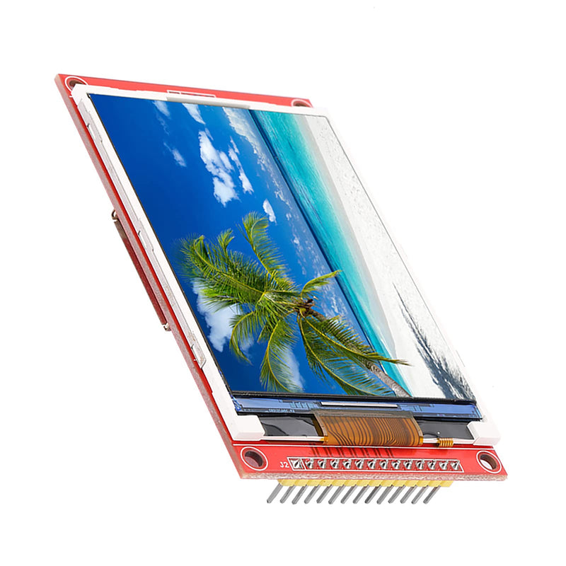 LCD Display Module 3.2 Inch Display TFT 320 240 3.2 Ili9341 3.2 240*320 TFT LCD Display Module 4 Wire SPI TFT LCD Screen with Card Cage TFT Display Module (with Touch)