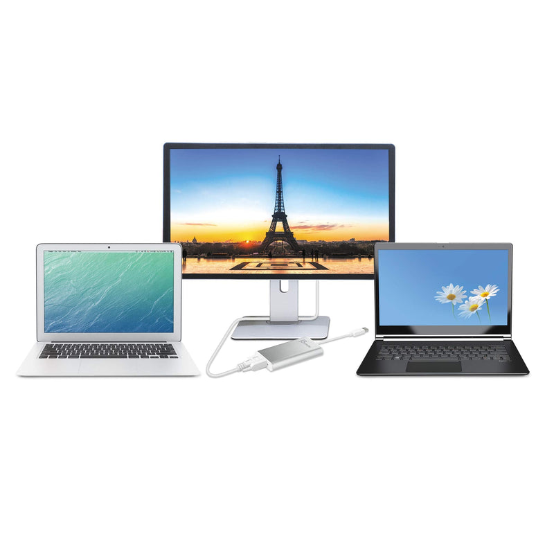 j5create USB 2.0 to VGA Display Adapter | Plug & Play USB connectivity, 3 Viewing Modes, Compatible with Windows and Mac