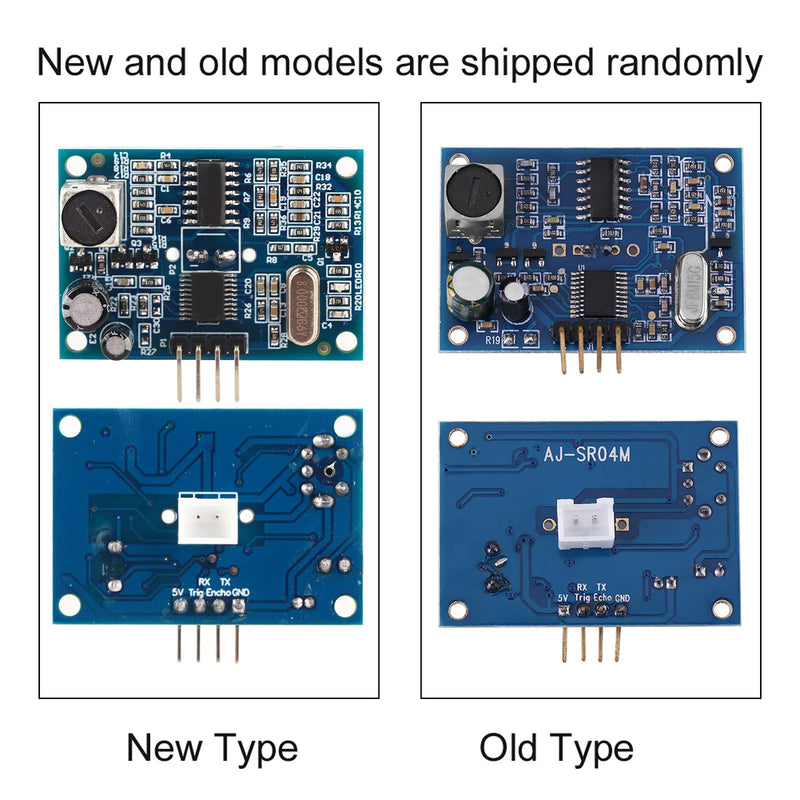 5 V Ultrasonic Wave Distance Measuring Board Distance Module with Waterproof Sensor for Horizontal Distance Measurement