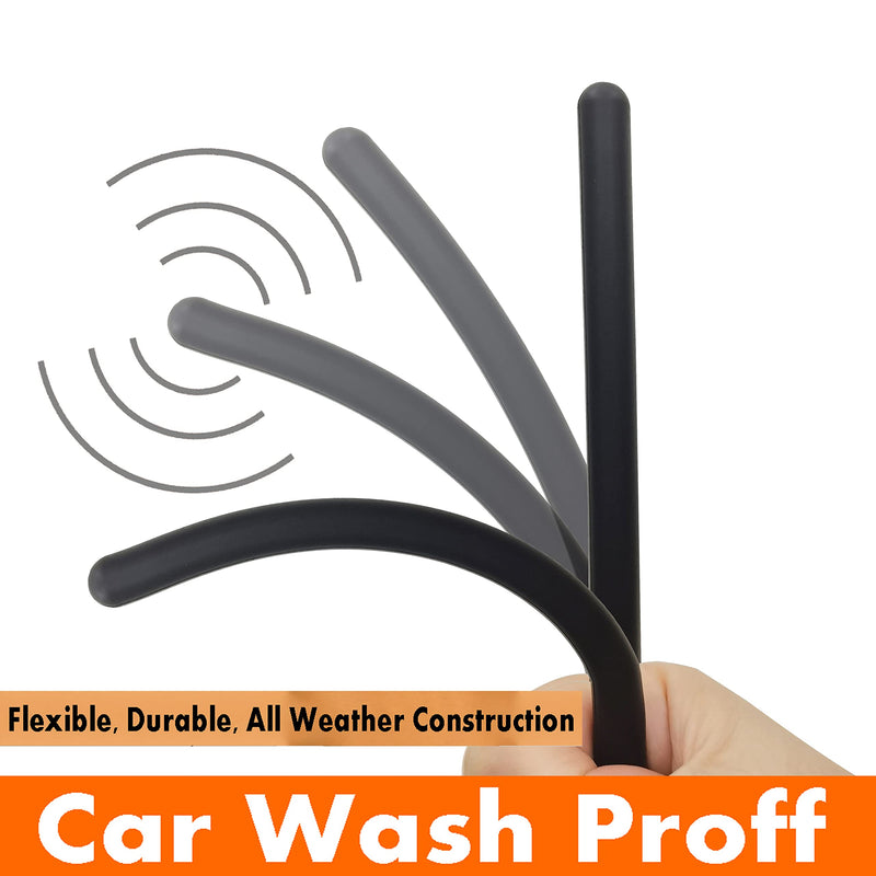 [AUSTRALIA] - Toyota 7 Inch Rubber Antenna - RAV4 (2008-2016, EV 2012-2013), Car Wash Proof, Internal Copper Coil Mast Replacement 
