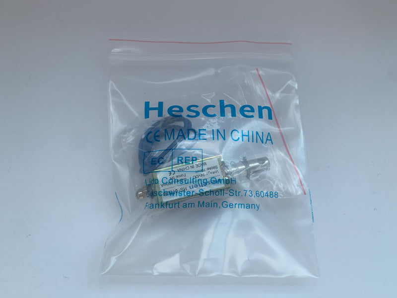 Hechen solenoid electromagnet HS-0730B DC 24V 500mA 5N 10mm stroke push pull type open frame