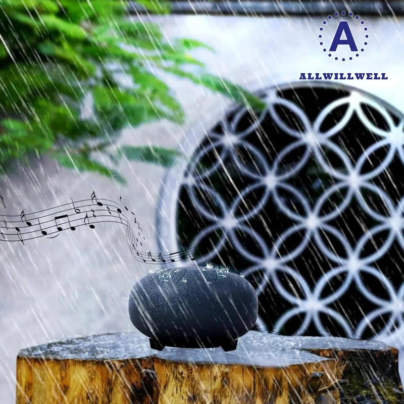[AUSTRALIA] - Rain Drum for Outside Garden, Steel Tongue Drum - 6 Inch 11 Notes Metal HandPan Drums,Waterproof Rain Chime,Musical Gifts 6''-11note Purple 
