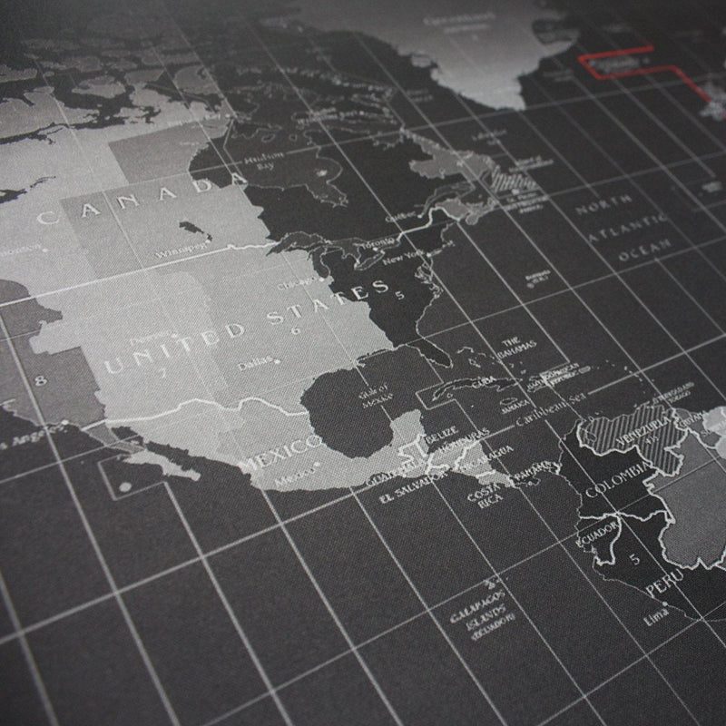 Benvo Extended Mouse Pad Large Gaming Mouse Pad- 35.4x15.7x0.12 inch Computer Keyboard Mouse Mat Non-Slip Mousepad Rubber Base and Stitched Edges for Game Players, Office, Study World Map Design Wolrd Map