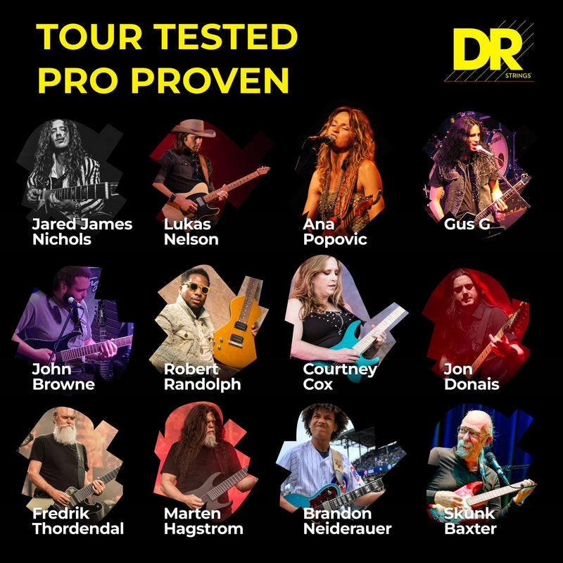 DR Strings DRAGON SKIN+ - Coated Quantum Nickel Electric Guitar Strings – DEQ-11 – Superior Sound with Comfortable Feel & Long Life – Heavy 11-50 DEQ-11 Heavy 11-50