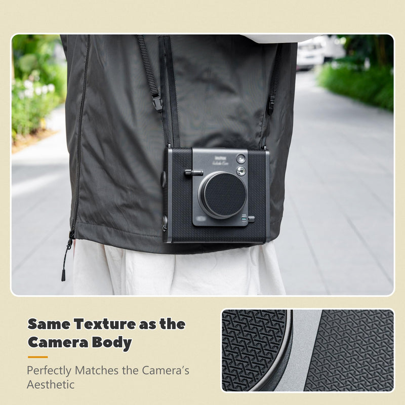 [AUSTRALIA] - JJC Aluminum Lens Cap Cover for Fujifilm Instax Wide Evo, Dustproof & Anti-Scratches Lens Protector with Soft EVA Interior & Silicone-Textured Surface, Accessories for Fuji Wide Evo 
