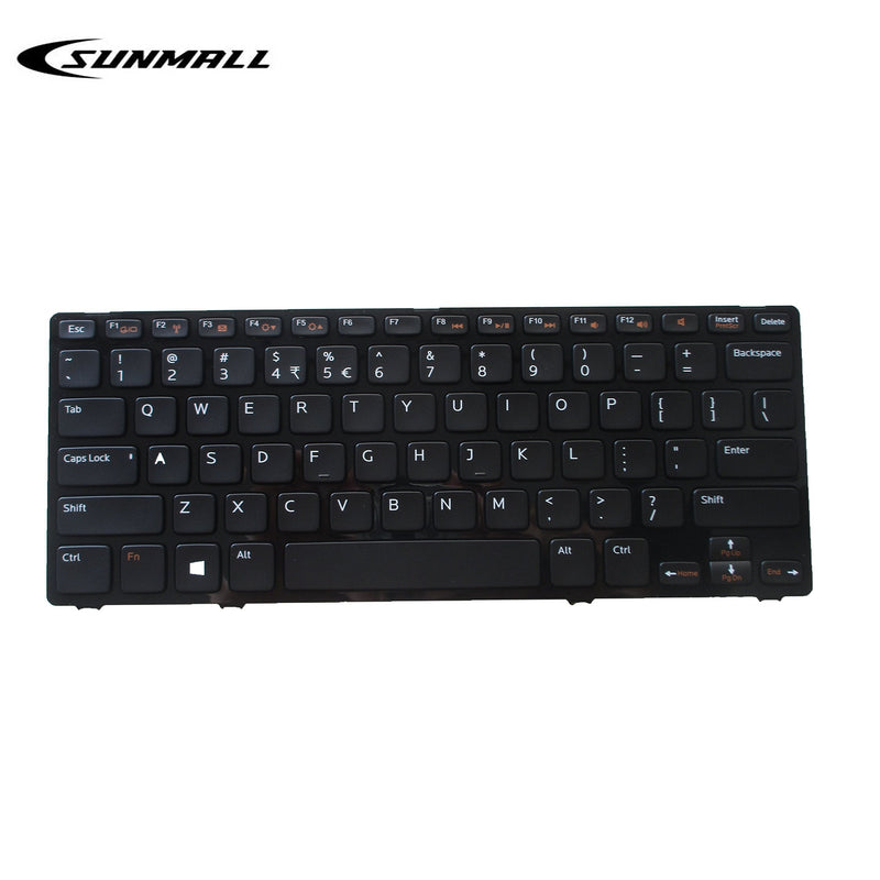 SUNMALL Keyboard Compatible with Dell inspiron 13Z-5323 14Z-5423 14Z-4523 14Z-3528 14Z-3526 14Z-5323,Vostro 3360 v3360 v3560D V3360D V3450D V3460D Series Laptop Black US Layout 5FCV3 V128725BS1 90.4