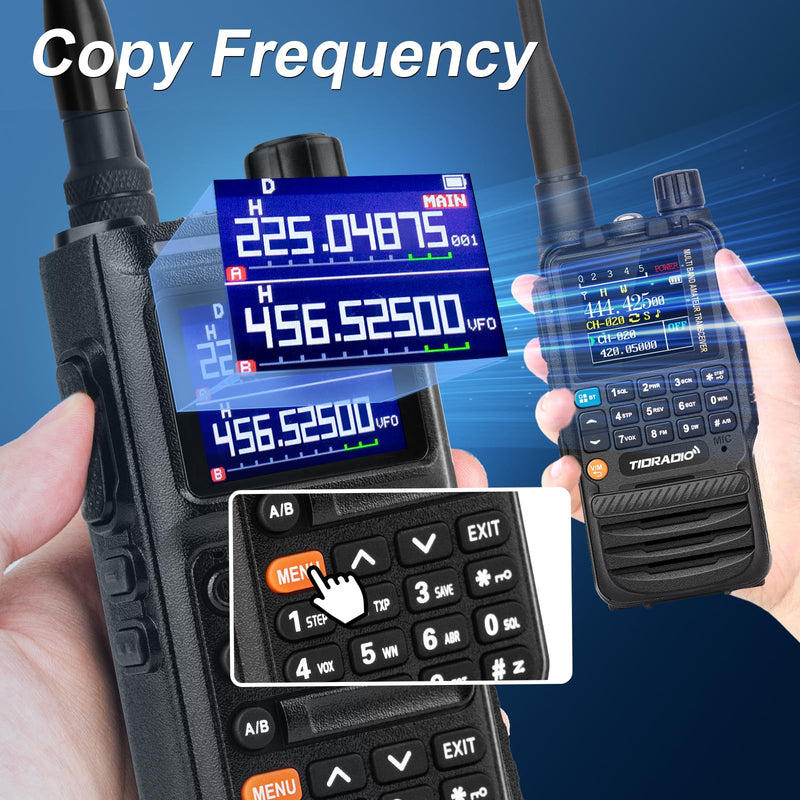 [AUSTRALIA] - BAOFENG UV26 Ham Radio 10W (New Gen 5RM) Long Range Handheld Rechargeable Walkie Talkies with Earpiece, 2500mAh Type-C Battery, 771 & Air/Police Band Antenna, Rapid Two-Way Radios - 1 Pack Full Kit UV26-10Watt-1Pack 