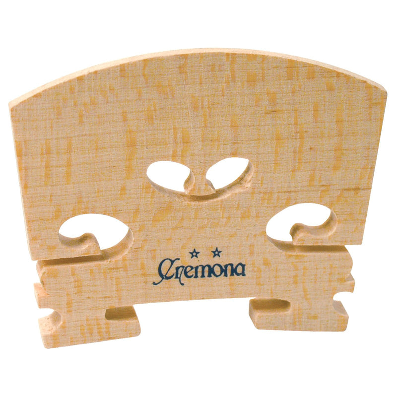 Cremona VP-202 2-Star Violin Bridge – 3/4 Size Northern Maple Replacement Part for Student and Beginner Violins