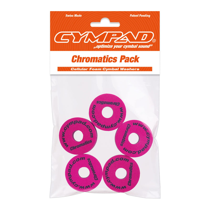 Chromatics Foam Cymbal Washer Set 40/15mm Crimson