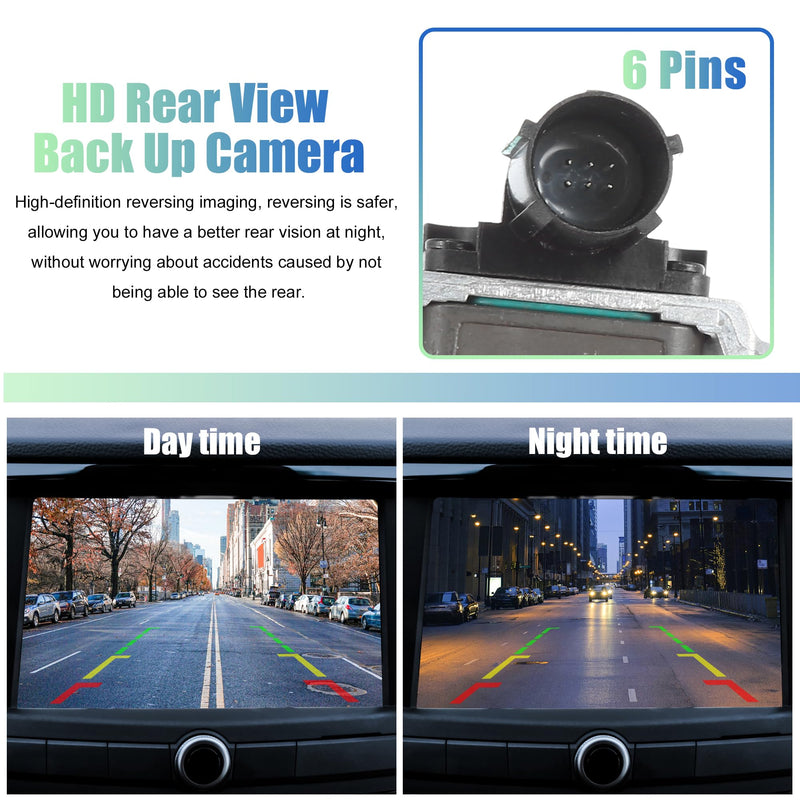 X AUTOHAUX Car Rear View Camera for Jeep Grand Cherokee 2014 2015 | 68137943AF/68137943AG/68137943AH