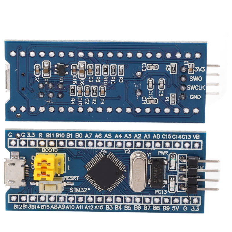 STM32F103C8T6 Minimal, Electronic Component Module Component Module Electronic Component Module System Development Board with Overcharging, Overdischarge, Short Circuit Protection, Mirco Pack of 5