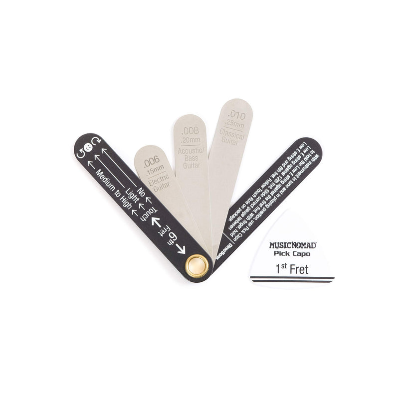 MusicNomad Truss Rod Neck Relief Measure and Adjust Kit Compatible with Gibson and PRS (USA) Guitars (MN611)