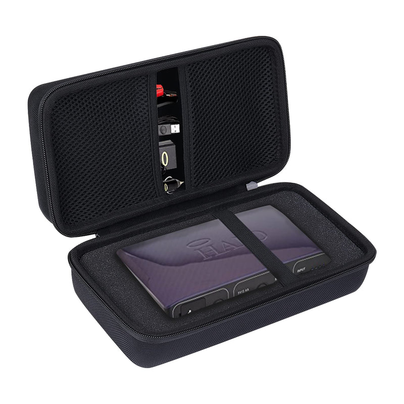 Khanka Hard Travel Case Replacement for Halo Bolt 58830/57720 / Air 58830 / ACDC Max 55500 mWh Portable Emergency Power Kit, Portable Phone Laptop Charger, Case Only (Black) Black