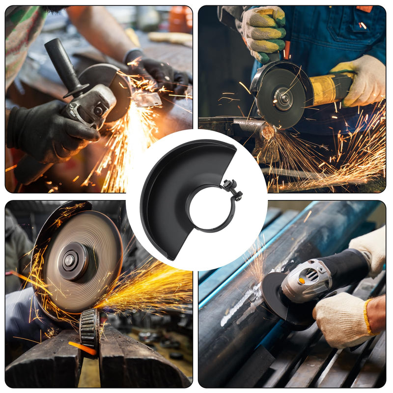 Winkelschleifer-Radabdeckung, Schutzabdeckung für Winkelschleiferscheiben Ersatz-Schutzhaube für Winkelschleifer winkelschleifer zubehör, for 125mm Angle grinder (135 x 48 mm)