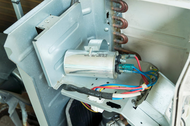 [AUSTRALIA] - TECNID Electric Motor Starting Capacitor 450V Capacity 25µF Round Aluminium Plastic Capacitor 