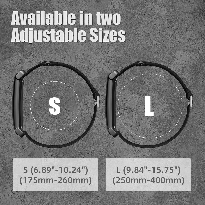 Magnetic Nylon Strap Bicep Bands Compatible with Google Fitbit Air Active