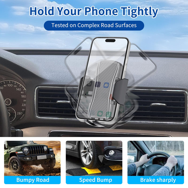 Car Phone Mount for Volkswagen Passat 2012-2017 Phone Holder Navigation,Fit for Passat Cellphone Mobile Cradle Auto Accessories Bracket Anti-Shake,360 Degree Rotation,Compatible for All Cell Phones