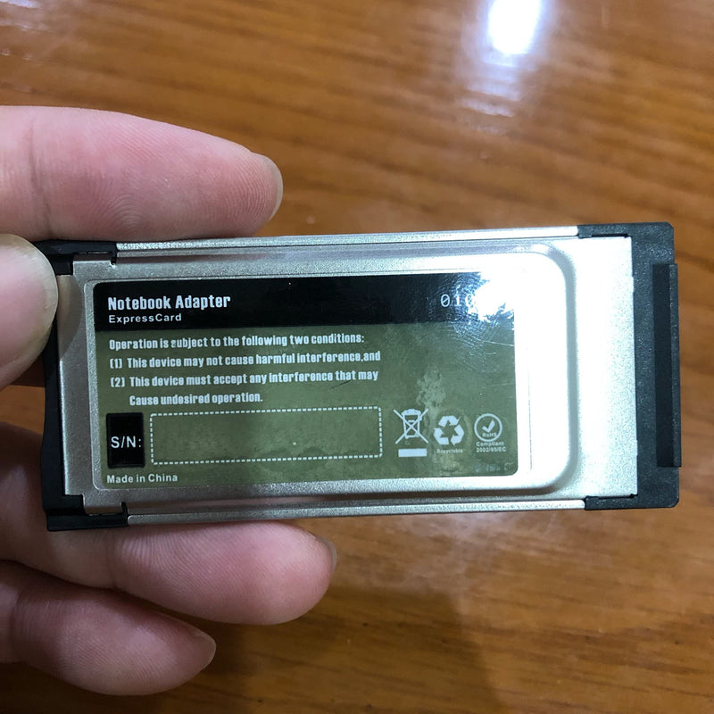 Onefavor SXS Card Adapter for Sony SXS-1 EX1R EX280 SD SDHC SDXC Card into SXS Memory Card ExpressCard Adaptor for Sony XDCAM Cameras