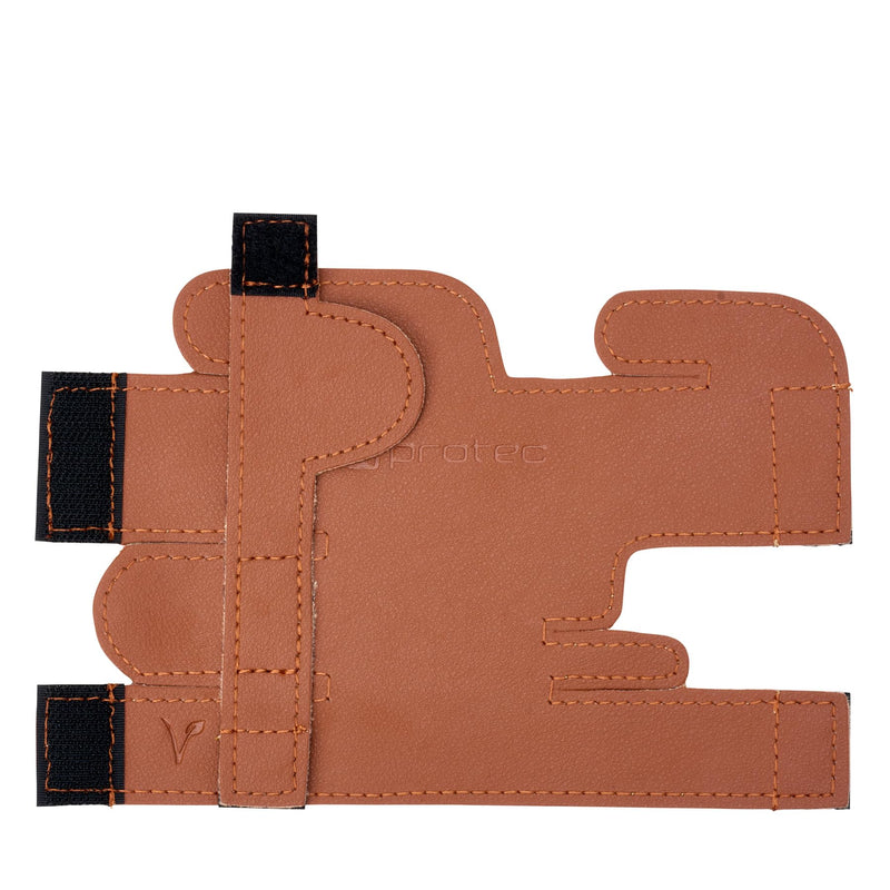 [AUSTRALIA] - Protec Leatherette Trumpet Valve Guard (6-Point), Cocoa, Model VL226SPCC 6-Point 