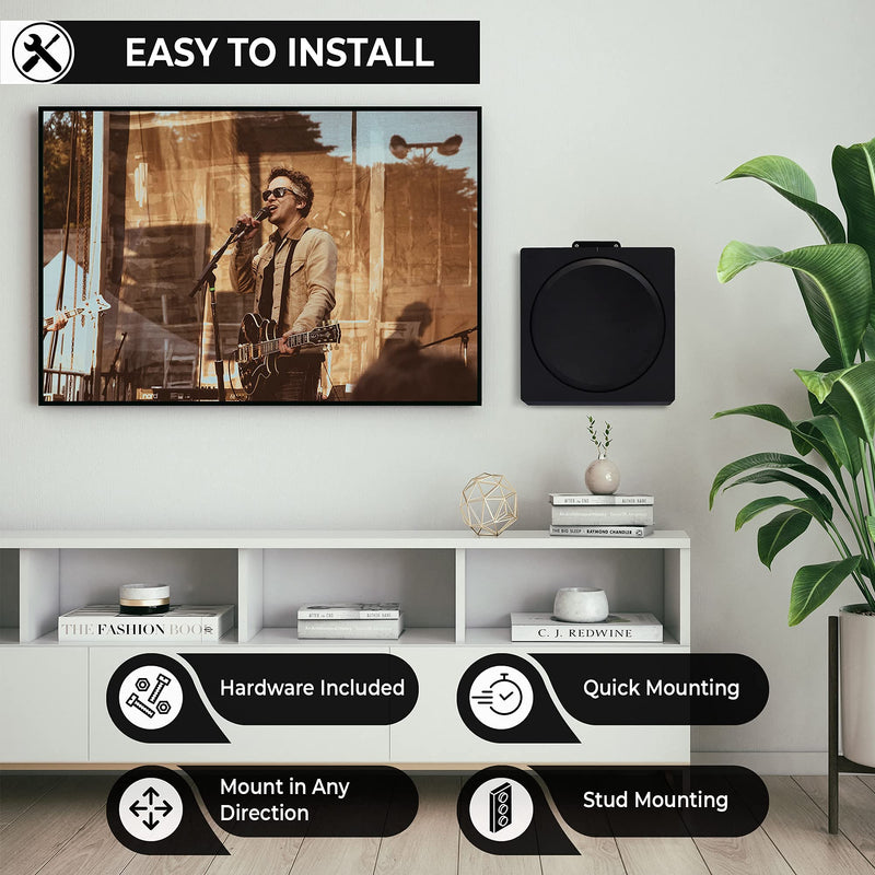 HumanCentric Wall Mount Compatible with Sonos Amp | Mounting Bracket for Sonos Wireless Amplifier | Mount Sonos Amp in Any Direction