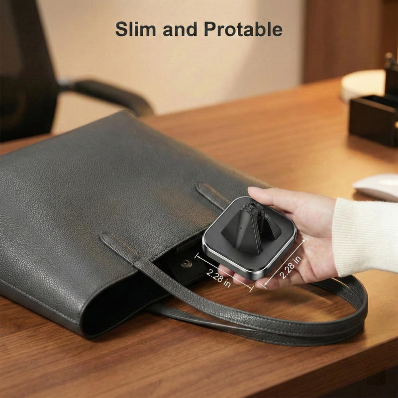 Charging Station Dock for Meta Ray-Ban & Oakley Meta Smart Glasses with Fast Charging, LED Indicator & Secure Spring-Loaded Hold