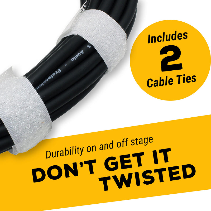 GLS Audio 6ft Patch Cable Cords - XLR Male to XLR Female Black Cables - 6' Balanced Snake Cord - Pack of 6 6 Ft.