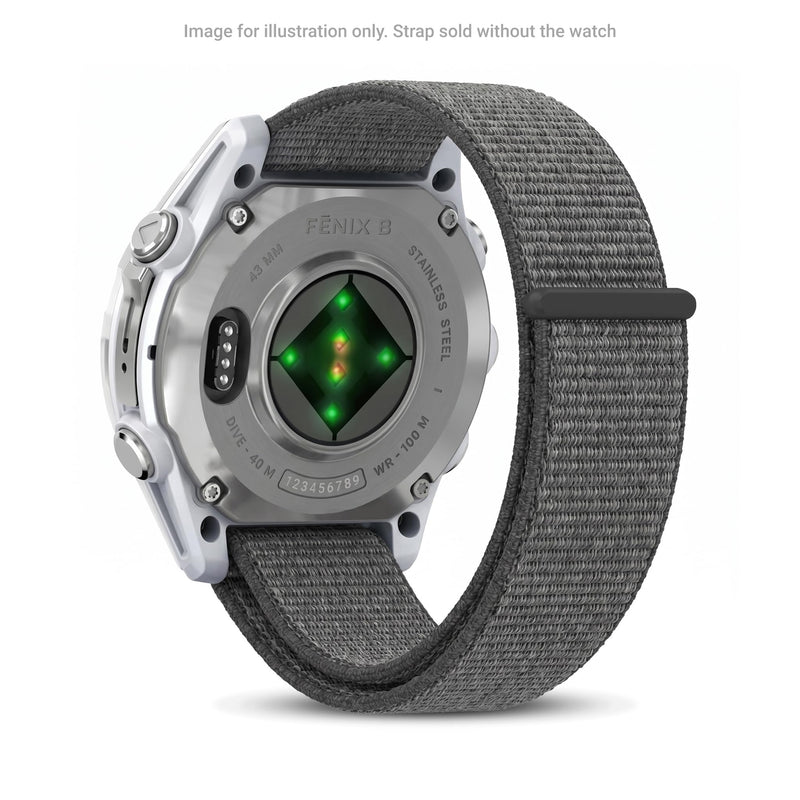 Garmin UltraFit Nylon Strap (20 mm) - Gray