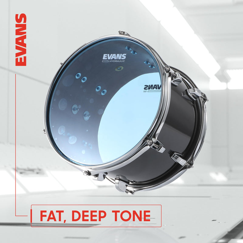 [AUSTRALIA] - Evans Drum Heads - Black Chrome Tom Drumhead, 16 Inch 16-Inch 