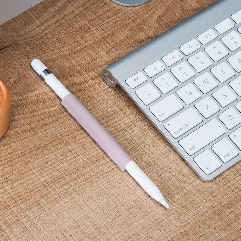 FRTMA Magnetic Sleeve for Apple Pencil, Soft Silicone Holder Grip for Apple iPad Pro Pencil, Lavender (Apple Pencil Not Included)