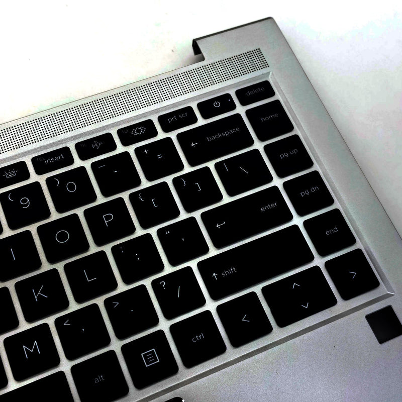 Palmrest with Backlit US Keyboard for HP ProBook 440 G8 445 G8 | Upper Case Top Cover Replacement,US Layout,P/N M23769-001