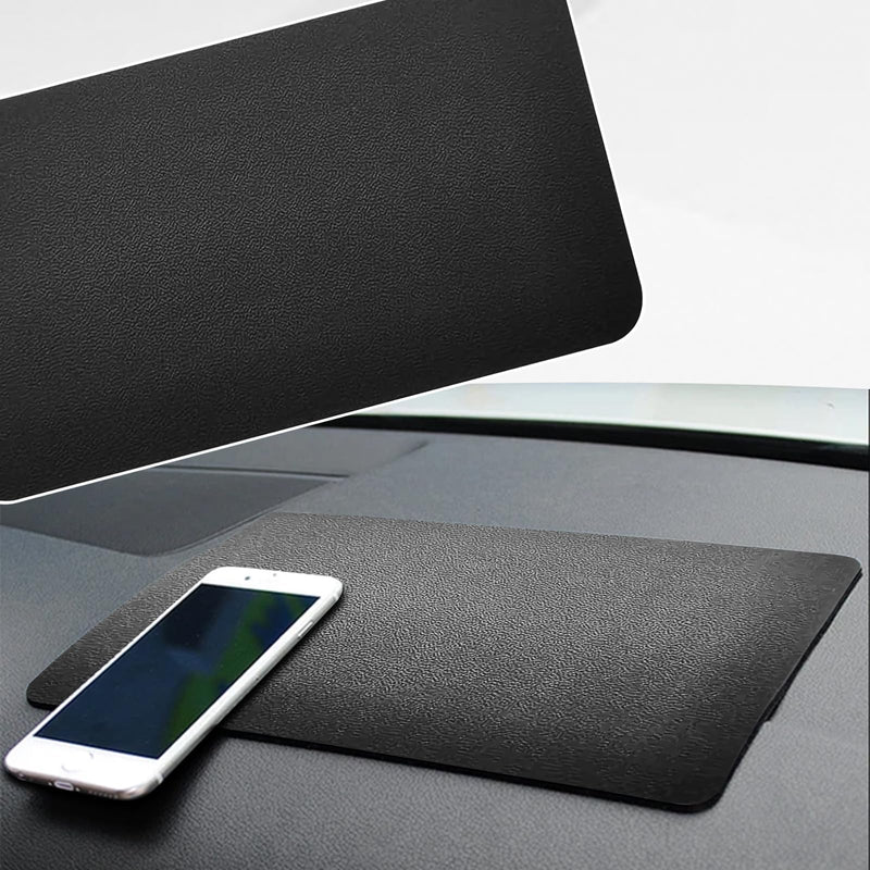 Car Dashboard Anti-Slip Rubber Mat, Multifunctional Non-Slip Mat for Car Accessories, 10.6"×5.9"Sticky Adhesive Pad Magic Anti-Slip Mat for Cell Phone, Sunglasses, Keys, Coins (Skin Striae) Skin striae