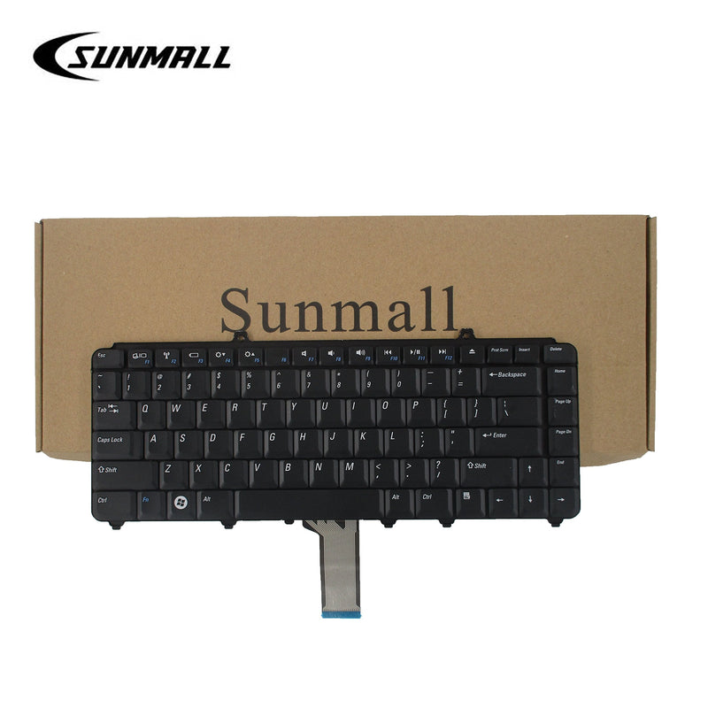 SUNMALL Keyboard Replacement Compatible with Dell 1318 1520 1521 1525 1525se 1526 1526se 1545 1546, Vostro 1400 1410 1420 1500, XPS M1330 M1530 0NK750 9J.N9283.001 NSK-D9001 Laptop