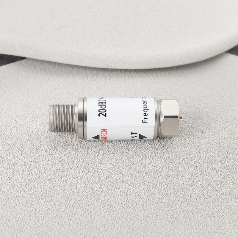 LT Easiyl 2 x 20 dB Inline Amplifier 10-2400 MHz Inline Satellite Amplifier Singal Booster Replacement for AMP SAT DVB-T Amplifier