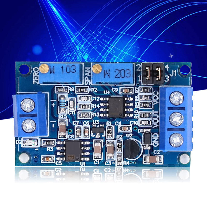 Eujgoov Current Voltage Converter Module 0/4-20mA Signal Conversion Board 0-3.3V/5V/10V Voltage Transmitter