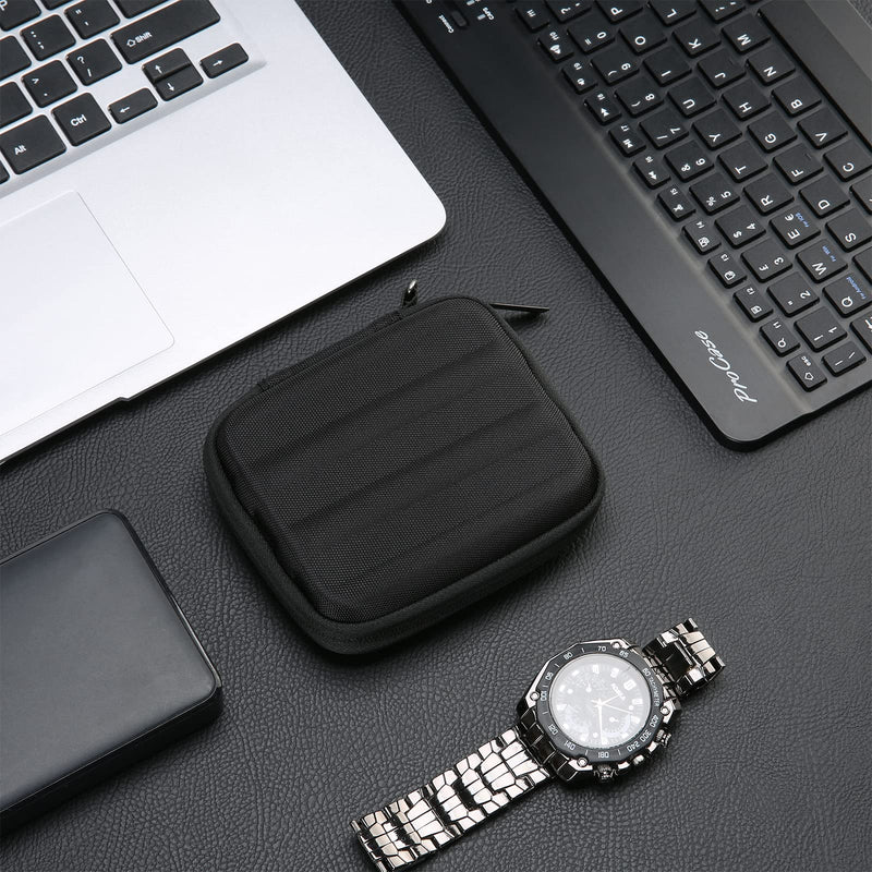 ProCase Portable Hard Drive Case Bundle with Travel Electronic Organizer