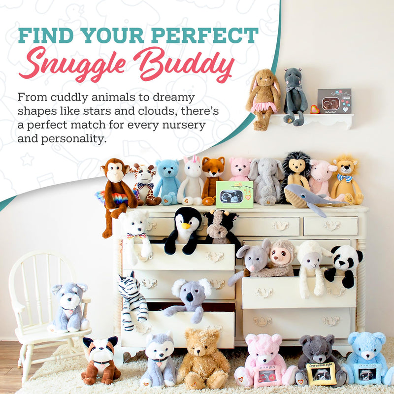 [AUSTRALIA] - My Baby’s Heartbeat Bear, 20 Second Re-Recordable Digital Voice Recorder Plush Keepsake for Baby’s Heartbeat Memory, Pregnancy Keepsake (Not a Medical Device), Doodle 