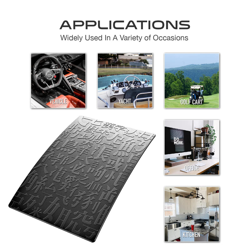 Anti Slip Pad Magic Sticky Gripping Pad Sticky Gel Pad Multifunctional Fixate Gel Pads Non-Slip Mounting Pad Cell Pad, 9.8 x 7 inch(1 Pack) 1 Pack
