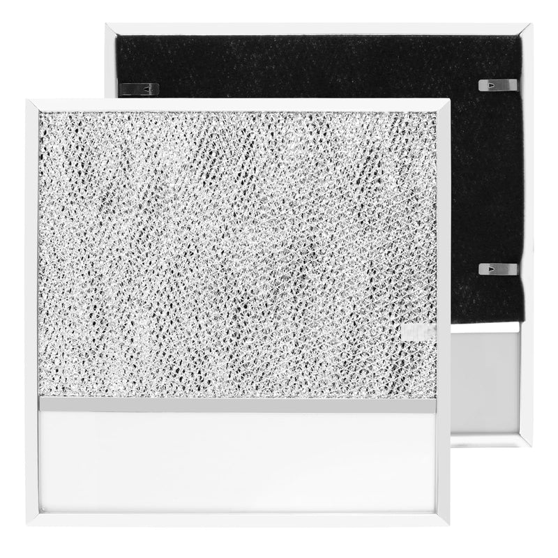 [AUSTRALIA] - BP57 Range Hood Filter with Light Lens pack 2 for Broan-NuTone 43000 Series Stove Hood Vent Air Filter-Kitchen Exhaust Grease Aluminum Filter- 11-3/8 x 11-3/4 In 